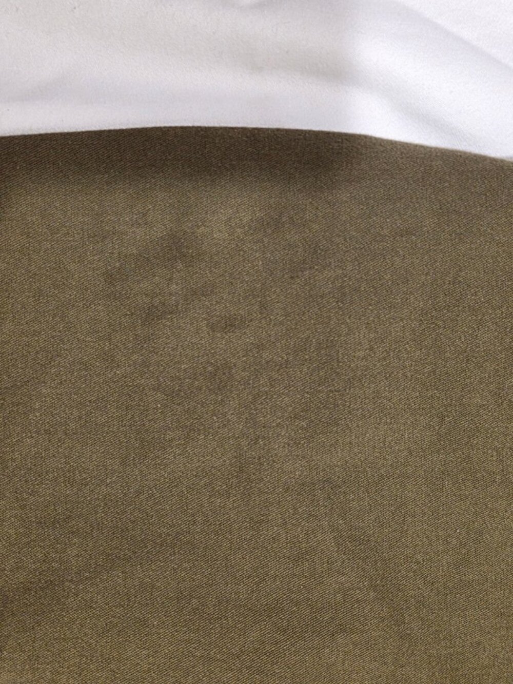 Old Navy High-Waisted OGC Chino Pants XL Olive Green Straight Leg Cropped - Picture 4 of 5